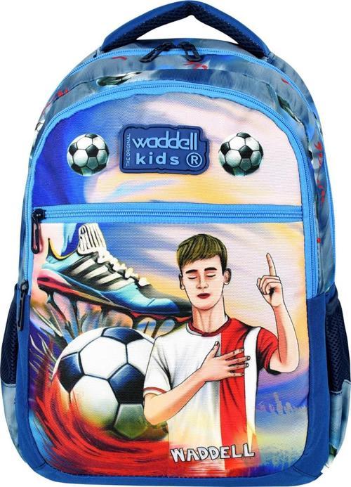 Lisanslı Digital Futbol Temalı, Beslenme Çantalı, İlkokul Erkek Sırt Çantası (25208)