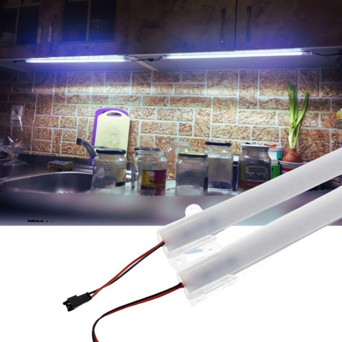 2 Adet 50 Cm 220V Opak Çubuk Bar Led Beyaz Işık Sb-6554