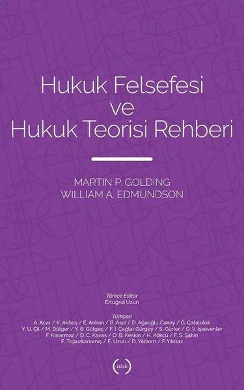 Hukuk Felsefesi ve Hukuk Teorisi Rehberi