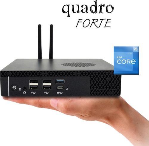 FORTE 224165 i5-12450H 16GB 512GB SSD FDOS Siyah Mini Bilgisayar