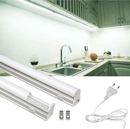 30 Cm Beyaz Led Bant Armatür Floresan Aç Kapa Butonlu Ve Fişli Sb-6527