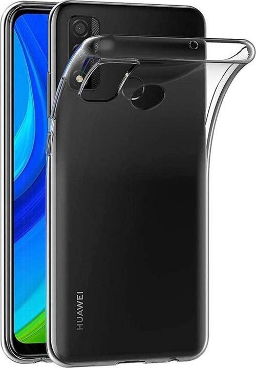 Huawei P Smart 2020 Uyumlu Kamera Korumalı Darbe Önleyici Ultra Slim TPU Şeffaf Silikon Kılıf