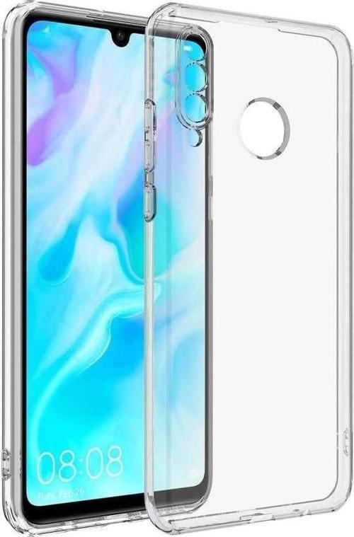 Huawei P30 Lite Uyumlu Kamera Korumalı Darbe Önleyici Ultra Slim TPU Şeffaf Silikon Kılıf
