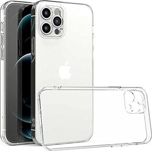 iPhone 13 Pro Max Uyumlu Kamera Korumalı Darbe Önleyici Ultra Slim TPU Şeffaf Silikon Kılıf