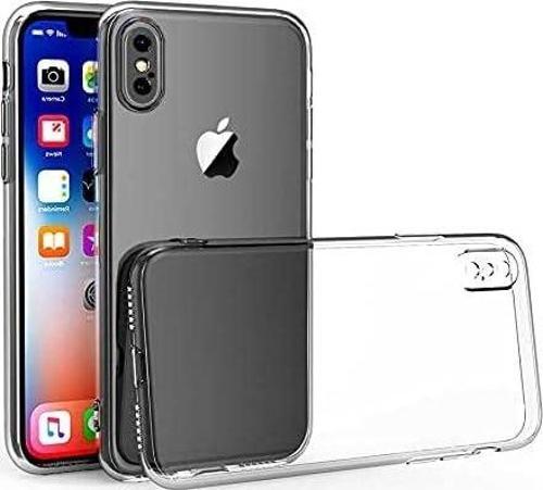 iPhone X-XS Uyumlu Kamera Korumalı Darbe Önleyici Ultra Slim TPU Şeffaf Silikon Kılıf