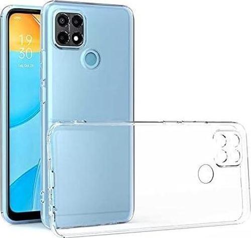 Oppo A15-A15s Uyumlu Kamera Korumalı Darbe Önleyici Ultra Slim TPU Şeffaf Silikon Kılıf