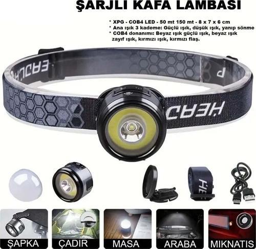 7 MOD ŞARJLI KAFA VE KAMP LAMBASI WATTON WT-618