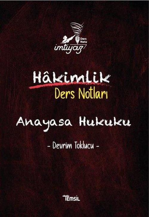 Hakimlik Ders Notları - Anayasa Hukuku