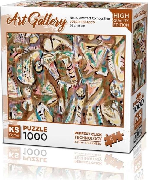 Nessiworld  No.10 Abstract Composition Puzzle 1000 Parça 20663