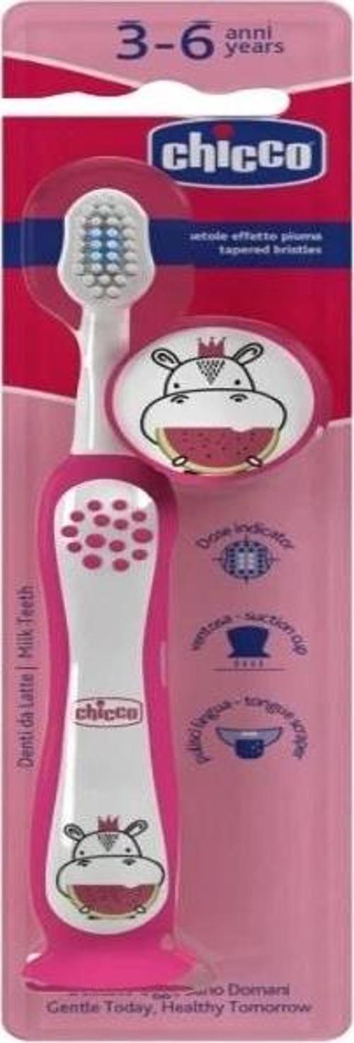 Nessiworld Chicco Diş Fırçası 3-6 Yaş Hippo