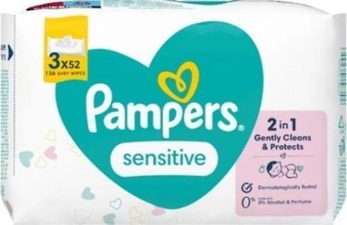 Nessiworld Prima Sensitive Islak Havlu Mendil 3'Lü 156 Yaprak