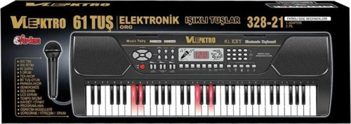 Nessiworld TFL-328-21 Vlektro Kutulu 61 Tuş Büyük Lcd Ekranlı Elektronik Büyük Org