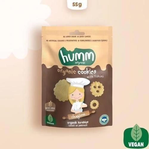 Nessiworld Humm Organik Tahinli ve Pekmezli Vegan Kurabiye 55 Gr