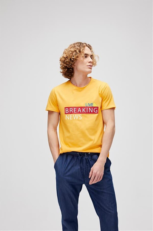 21.01.07.008-C25 Breaking Tee Erkek T-Shirt