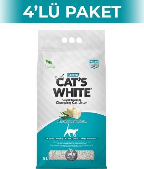 Sabunlu Kedi Kumu 5 lt 4 Adet