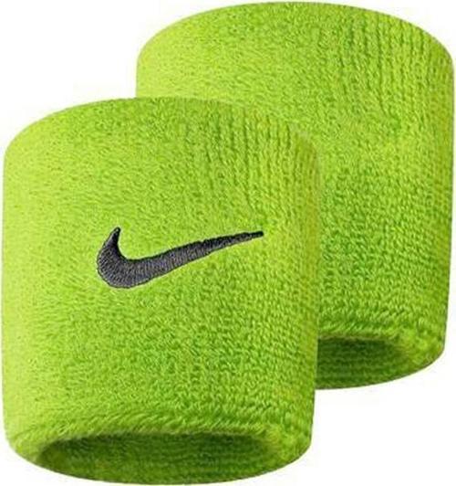 Aksesuar Swoosh Wristbands 2 Unisex Yeşil Antrenman Havlu Bileklik N.NN.04.710.OS
