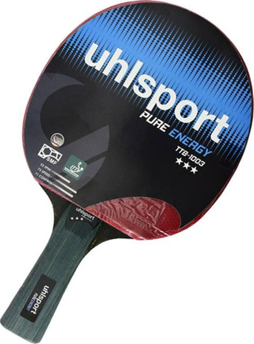 Ttb-1003-4 3 Yıldız Ittf Onaylı Masa Tenisi Raketi Kırmızı