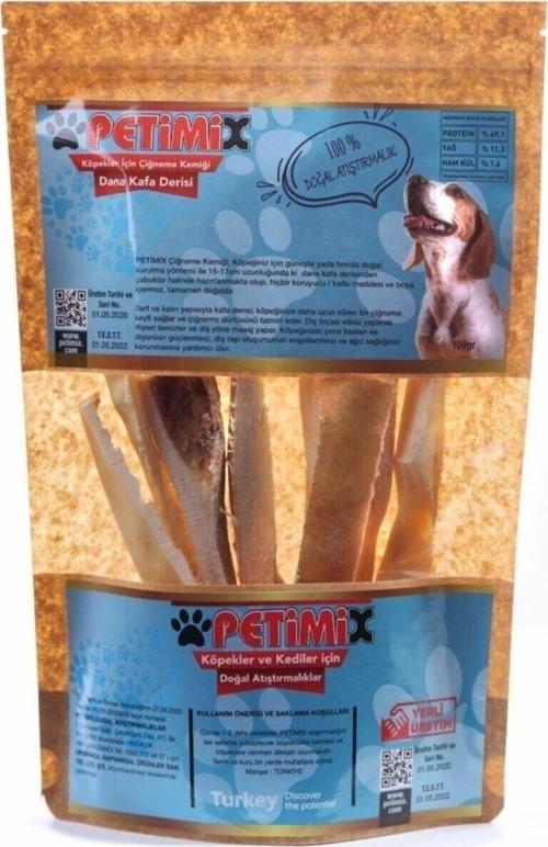 Dana Kafa Derisi 100G Çiğneme Kemikleri Köpek Ödül Maması