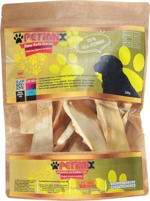 Dana Kafa Derisi 250G Büyük Boy Çiğneme Kemikleri
