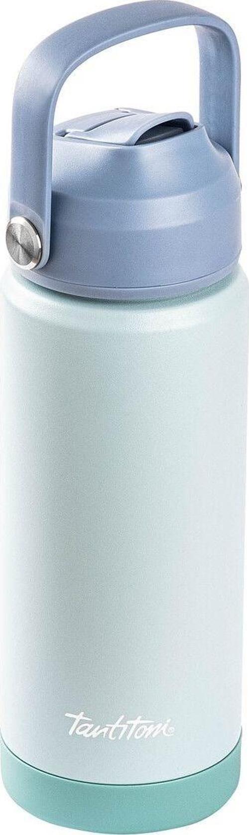 Tutamaçlı Paslanmaz Çelik Pipetli Termos 500ml Mavi