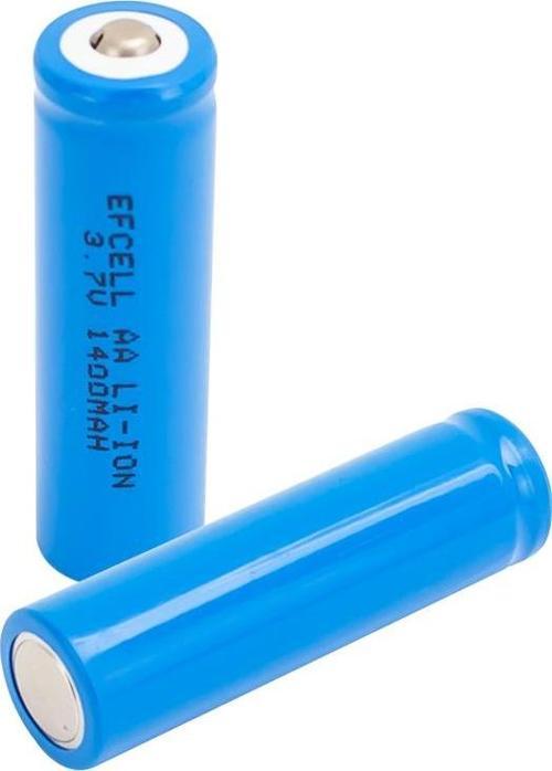 Ayt Powermaster PM-14632 LC 14500 3.7 Volt 1400mAh Şarj Edilebilir El Feneri Pili AA Pil İle Aynı Boyutta