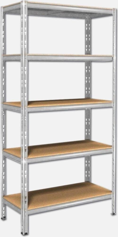 Raf Metal Raf Sistemi Yük Rafı 5 Raflı 875 Kg Taşıma Kapasiteli Depo Rafı Rs02