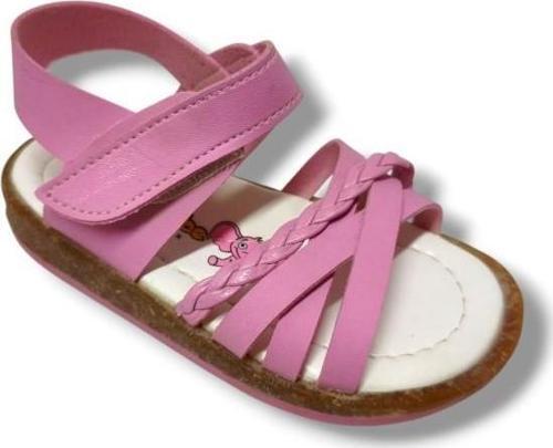 Şirinbebe 3025-20 Çapraz Örgü Kız Çocuk Sandalet 21-25