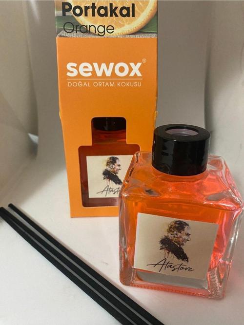 Atastore Sewox Portakal Çiçeği Doğal Bambu Çubuklu Oda Ortam Kokusu 120 Ml Yüksek Esans