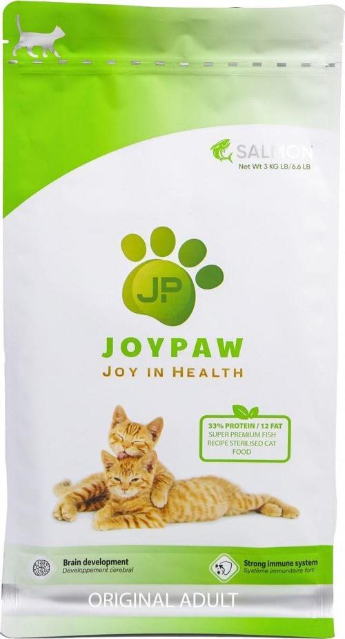 Kısırlaştırılmış Süper Premium Somonlu Kedi Maması 3 Kg