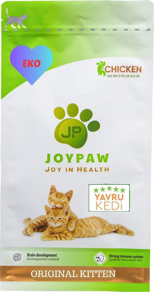Kitten Eko Tavuklu Yavru Kedi Maması 3 Kg
