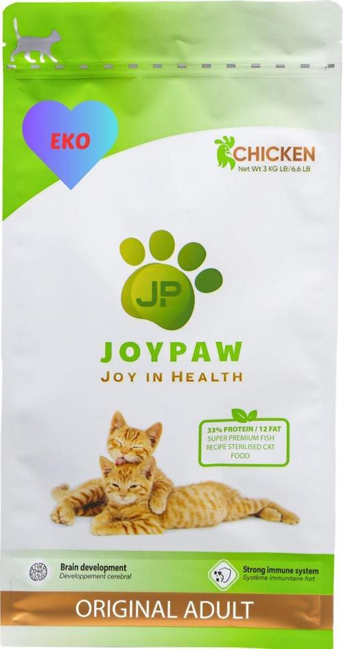Yetişkin Eko Tavuklu Kedi Maması 15 Kg