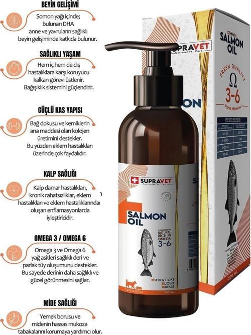 Köpekler Için Norveç Somon Yağı 200 Ml