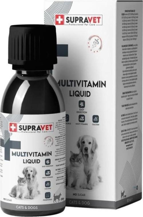 Multivitamin Kedi Ve Köpek İçin Sıvı Damla