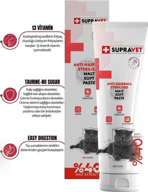 Sterilised Kısırlaştırılmış Kediler Için Malt Macun 100 Gr ( Multi Vitamin)