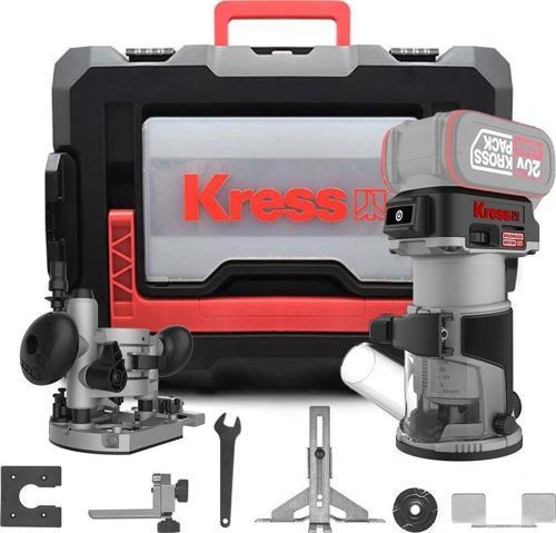 KUD26.91 20Volt Kömürsüz 6/8mm Devir Ayarlı Şarjlı Profesyonel Avuç İçi El Frezesi Formika Tıraşlama (Akü Dahil De