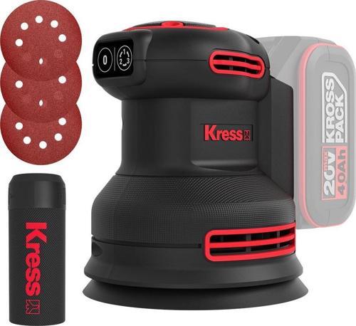 KUD20.9 20Volt 125mm Kömürsüz Profesyonel Devir Ayarlı Eksantrik Zımpara (Akü Dahil Değildir)