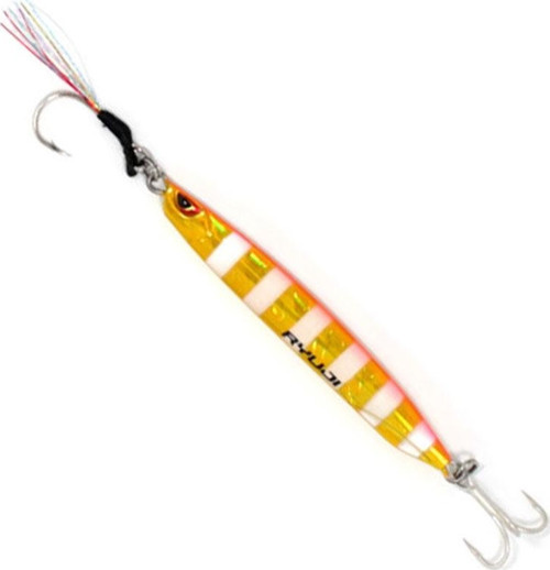 Silent Jig 20gr Jig Yem Gold Zebra Glow