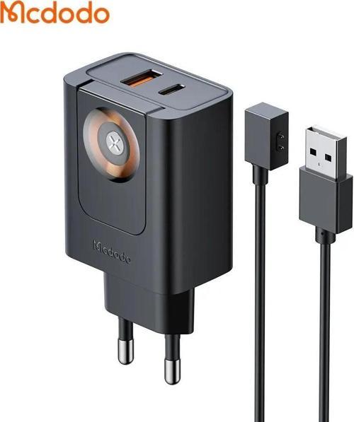 CH-3700 30W 2in1 Kablosuz Apple Watch ve Şarj Adaptörü