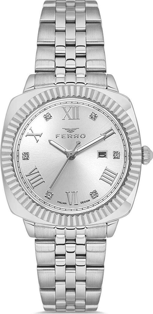 FL21625AWT-A Quartz Çelik Gri 32 mm Kadın Kol Saati