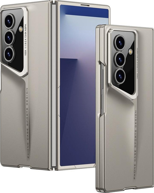 Galaxy Z Fold 7 Kılıf Ultra İnce Kameralı Korumalı Sert Rubber Procase Kapak