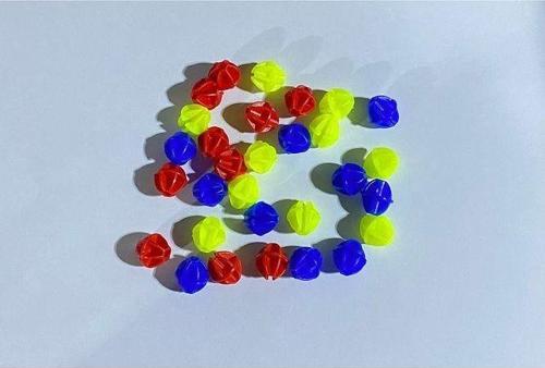 30 Adet Yuvarlak Top Figürlü Bisiklet Tekerleği Jant Süsü Motor Teker Dekoru