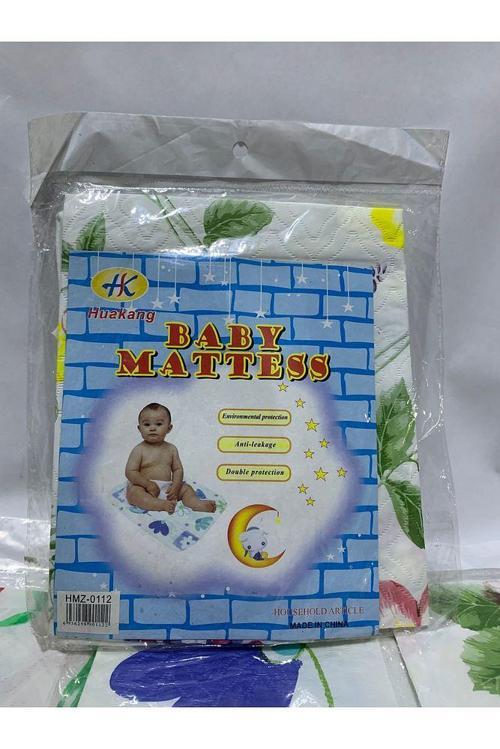 10 Adet Bebek Matı 60x50cm Bebek Alt Açma Alt Değiştirme Örtüsü Su Geçirmez Bebek Bakım Örtüsü