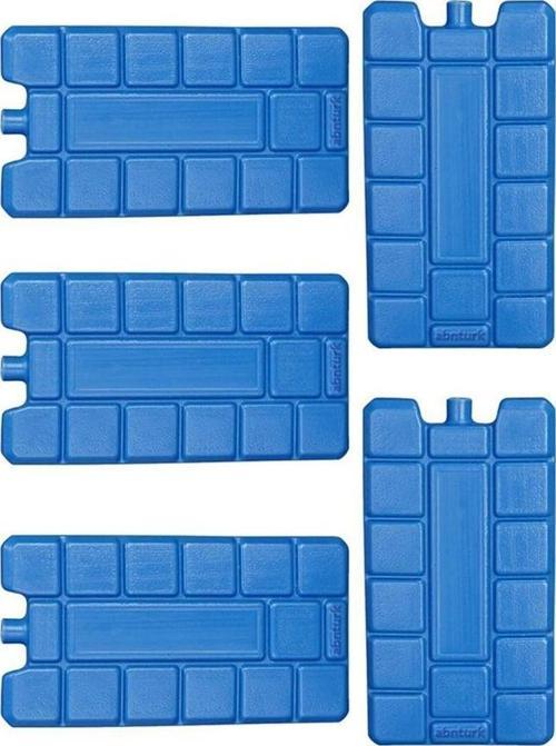 5 Adet Kaset Termos Buz Aküsü Extra Soğutma Özellikli Jel Sıvılı 400ml 60 Saat Koruma CE Belgeli