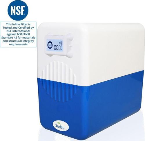 Nsf Sertifikalı 11 Aşamalı Ters Ozmoz Dijital Kontrollü Su Arıtma Cihazı - 8 Litre Tank Ve Pompa