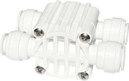 Su Arıma Cihazlarında Kullanılan 4 Girişli Shut Off Valf 3/8 İnch
