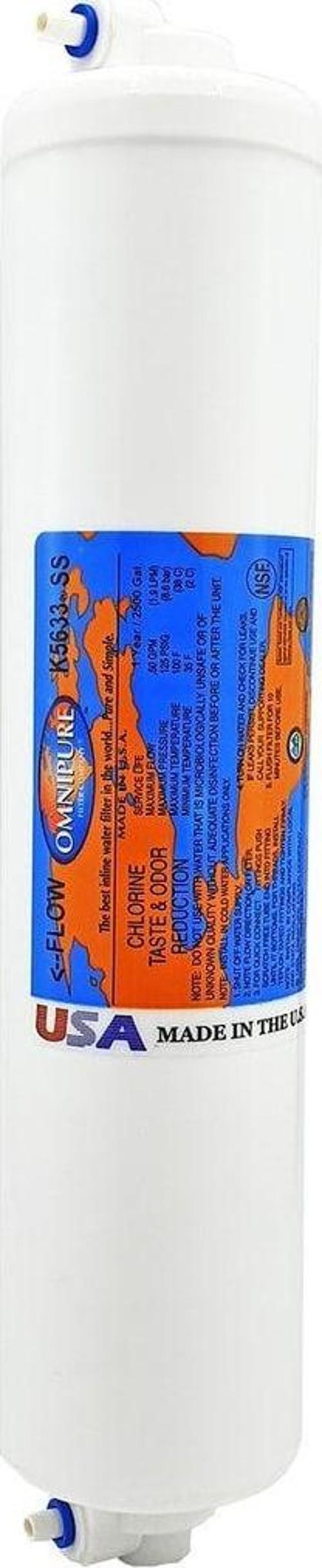 Omnipure K5633 Post Karbon (Tatlandırıcı) Filtre Distribütör Garantisiyle