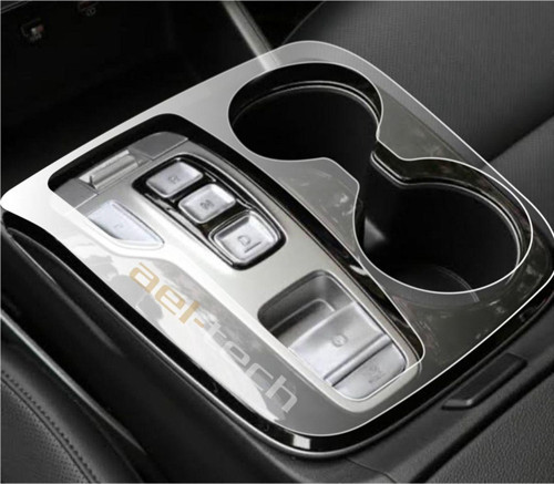 Hyundai Tucson Tuşlu Vites Etrafı Piano Black Uyumlu Tpu Koruyucu 2022 2024