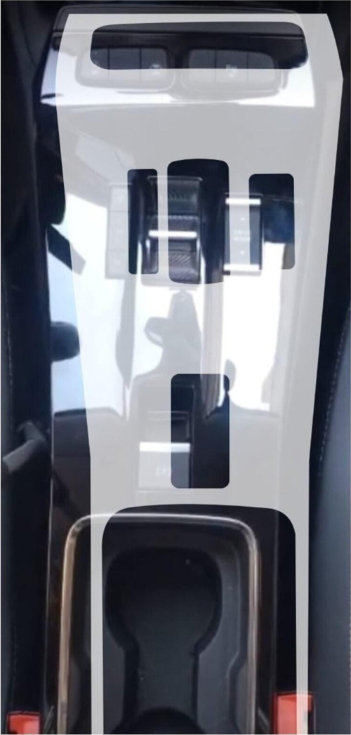 Opel Mokka Vites Etrafı Piano Black Konsol Uyumlu Tpu Koruyucu 2021 2024