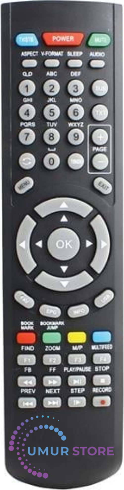 FX HD Power Uydu Alıcı Kumandası