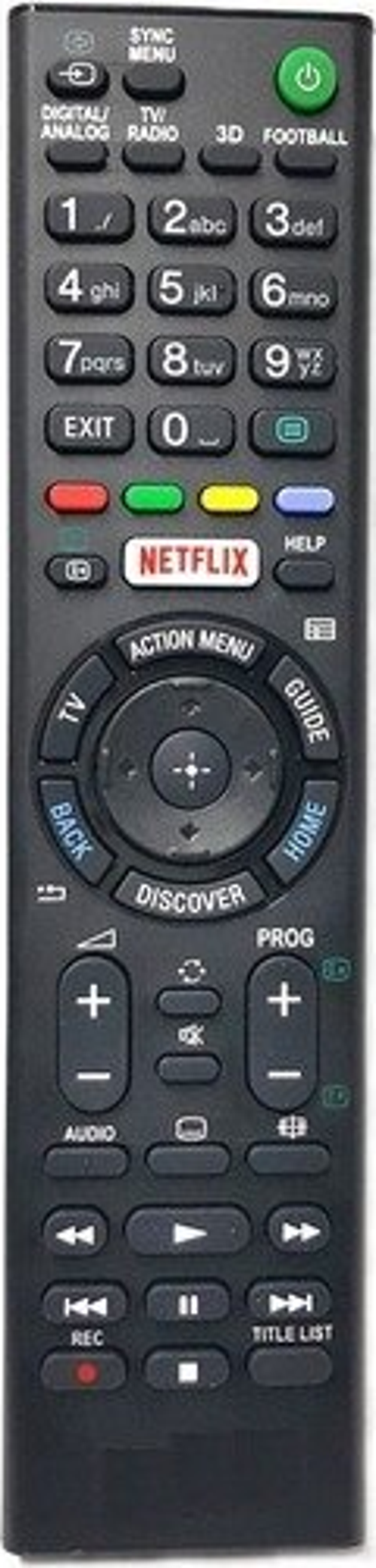 RMT-TX100U Uyumlu Kumanda